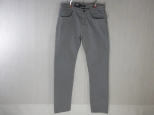 Jeans Mavi Para Hombres 31x32 Gris Grafito Sarga Denim Marcus Slim Pierna Recta Nuevos con Etiquetas - Imagen 1 de 13