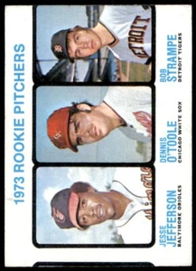 1973 TOPPS JESSE JEFFERSON 604 VG-EX DENNIS O'TOOLE BOB STRAMPE RC DETROIT TIGER - Picture 1 of 2