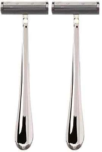 Colonel Ichabod Conk Chrome Double Track Razor (2 Pack) - Picture 1 of 1