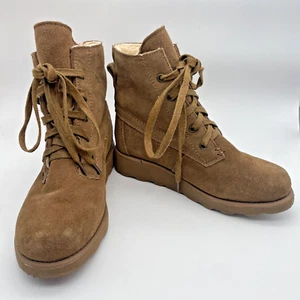 Bearpaw Krista Wedge Boot in Hickory Brown Youth Size 3 - Picture 1 of 6