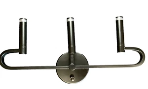 Wandleuchte mit Dimmschalter, lichtlos schwarz Kerze Industrie Wandhalterung - Bild 1 von 11