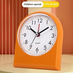 Movement Alarm Clock Silent Table Clock Small Children Desktop Clock Learning - Picture 1 of 14