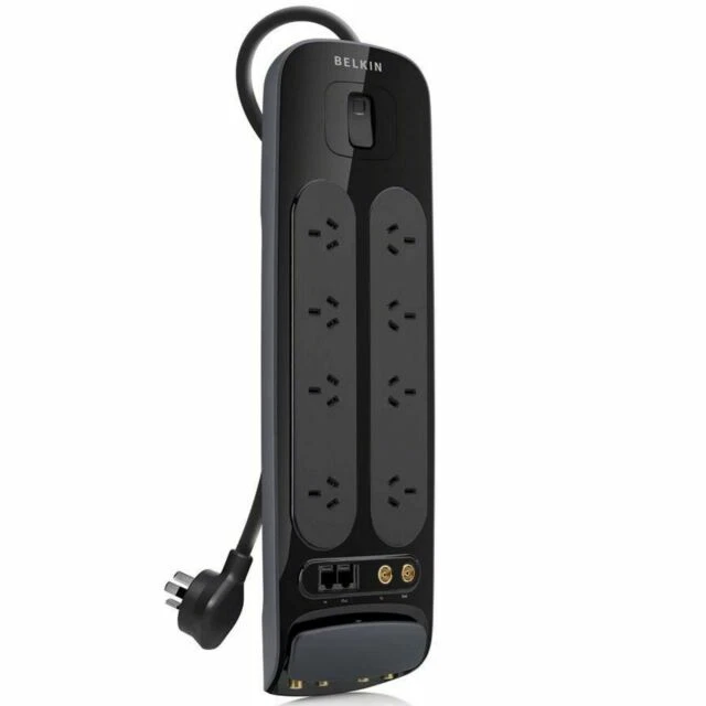 Belkin Ultimate Pro 4000 8-Port Power Surge Protector - BV108130AU3M