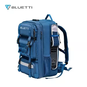 BLUETTI Solar Backpack Power Station Handsfree 2 512Wh 700W Battery for Hiking - Picture 1 of 12