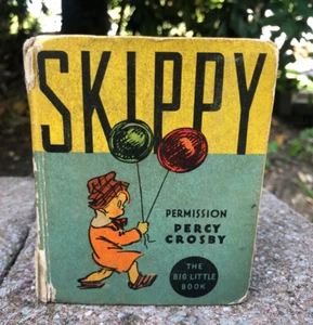 1934 Skippy Permission Percy Crosby....Großes kleines Buch #761....Sehr guter Zustand - Bild 1 von 6