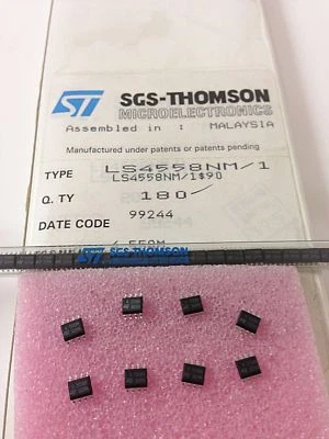 3 Stück/ 3 pieces  LS4558NM HIGH PERFORMANCE DUAL OPERATIONAL AMPLIFIER NEW ~ - Bild 1 von 4