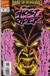 GHOST RIDER 43 - 1990 DANNY KETCH SERIES - MARVEL COMICS - Picture 1 of 1