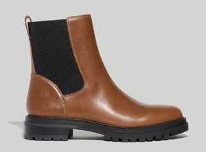 Madewell The Bradley Chelsea Lugsole Boot in Stable Sz 7.5 - Picture 1 of 11