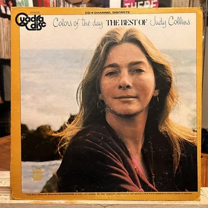 [FOLK]~EXC LP~JUDY COLLINS~Colors Of The Day~Best Of~[1972]~QUADRAPHONIC~QUAD~ - Picture 1 of 5