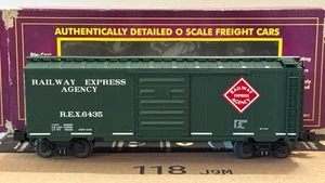 MTH Premier O Scale Railway Express Agency 40’ Boxcar #6435 - 20-93180 - LN/Box - Picture 1 of 23