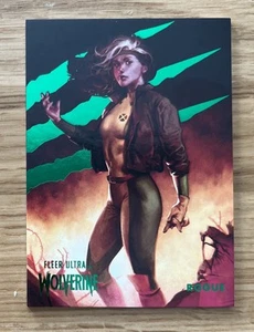 2022 Fleer Ultra Wolverine Green Variant ROGUE #37 Mint Card! - Picture 1 of 2