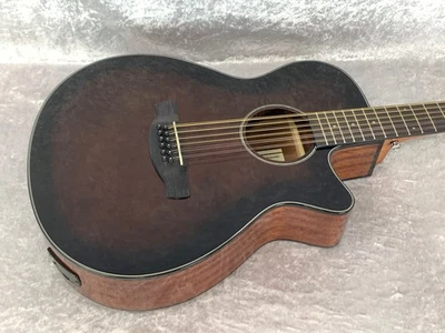 Guitarra eléctrica acústica Ibanez AEG5012 12 cuerdas en violín oscuro Sunburst Foto 1 de 4