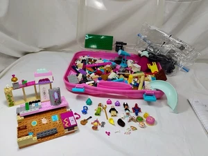LEGO Huge Lot Princess Castle Star Wars Spider-Man pieces With Pink Case - Picture 1 of 11