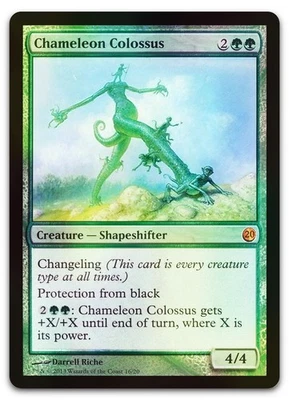 Chameleon Colossus #16 (Foil) (NM) From the Vault: Twenty V13 Magic MTG - Image 1 of 2