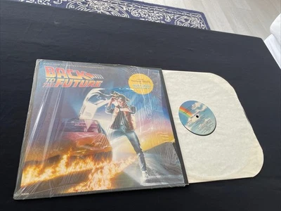 1985 Back to the Future LP soundtrack MCA-6144 Alan Silvestri Huey Lewis & News - Image 1 of 4