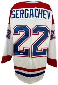 Mikhail Sergachev autographed inscribed jersey NHL Tampa Bay Lightning JSA COA - Picture 1 of 3