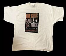 Rare chemise promotionnelle Elvis / The King And Dr Nick livre / marelles / Memphis