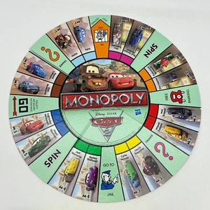 Monopoly Disney Pixar Cars 2 Game Board 2011 Replacement Pieces Parts - Picture 1 of 1
