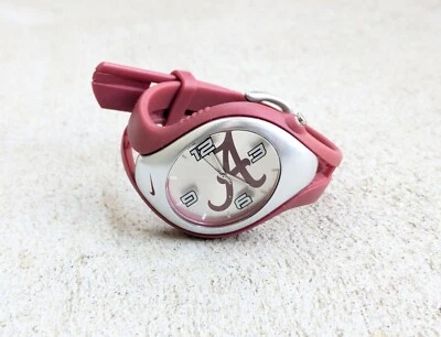 Nike Triax Sports Watch Alabama University Wristwatch Red Silver Crimson Tide - Image 1 of 4