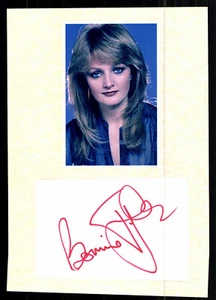 Bonnie Taylor Britische Sängerin Original Signiert + G 41958 - Bild 1 von 2