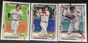 2021 Bowman Draft Prospect 1st Paper Base YOU PICK THE PLAYER COMPLETE YOUR SET