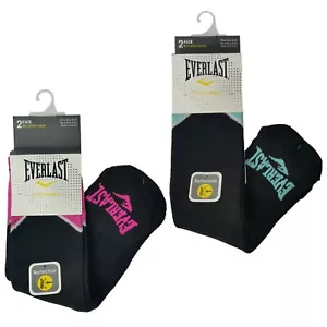 Para mujer Ciclismo Everlast Performance Microfibra Crew Calcetines 2 Pares Talla 9-11 Nuevos - Imagen 1 de 10