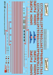 Microscale HO Union Pacific UP Dash 9-44CW & AC4400CW Diesels 2000+ 87-1147 - Picture 1 of 1