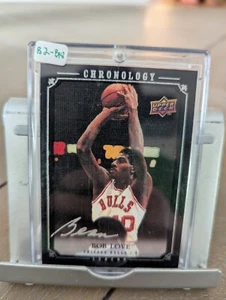 2007-08 Upper Deck Chronology - Legend #162 Bob Love Auto Card 14/99 - Picture 1 of 2