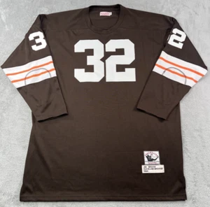 Mitchell & Ness Vintage 1964 Jim Brown #32 Cleveland Browns NFL JERSEY Men's 60 - Picture 1 of 18