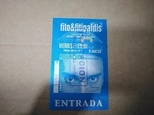 FITO&FITIPALDIS Friday January 23 - Ticket Entry - Picture 1 of 1