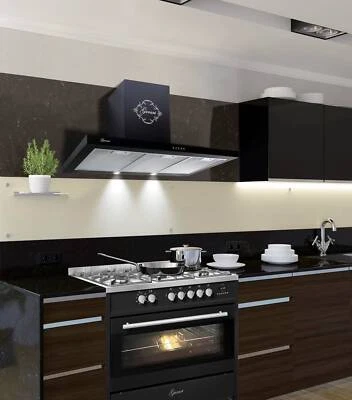 Gurari GCH 911 BL Gas Elektro Standherd Dunstabzugshaube GCH 461 BL 9