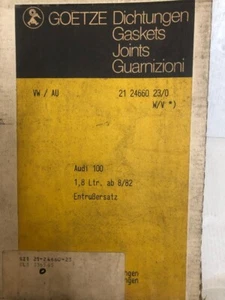 2 X Cyl. Head Set Gasket 21-24660-23 Goetze 356565 Fit VW Audi 100 1.8L ab 8/82 - Picture 1 of 5