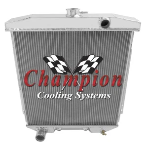 AL Champion 4 Row Radiator for 1956 Ford Park Lane Wagon "Police Interceptor" - Picture 1 of 7