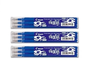 9er Sparpack Pilot Frixion Tintenroller-Ersatzminen radierbar (3x3 Set, blau) - Bild 1 von 1