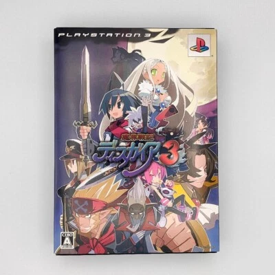 Makai Senki Disgaea 3 Limited Edition 2008 Sony PlayStation PS3 Nippon Ichi - Image 1 of 4