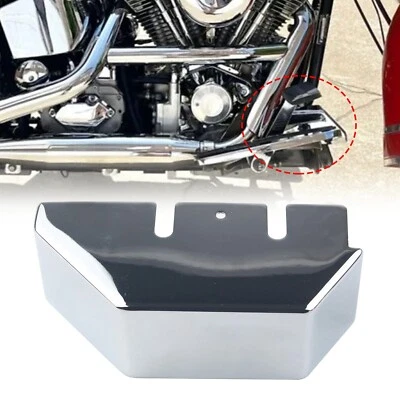 FOR 1986-1999 Harley Davidson Softail CHROME REAR BRAKE MASTER CYLINDER COVER - Image 1 of 4