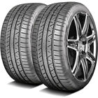 2 Tires Cooper Zeon RS3-G1 255/40R17 94W A/S High Performance