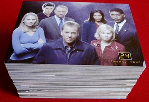 24 - Season 1 & 2 - Complete VINTAGE Base Set (90 cards) - COMIC IMAGES 2003