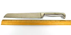 FARBERWARE PRO Stainless Serrated Carving Knife Metal Handle 7.5" Blade - USA - Picture 1 of 15