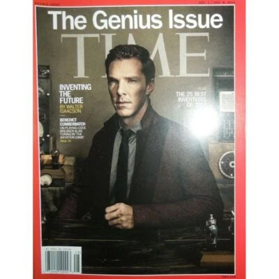 BENEDICT CUMBERBATCH time GENIUS ISSUE anna kendrick ANGELINA JOLIE cooper - Image 1 of 4