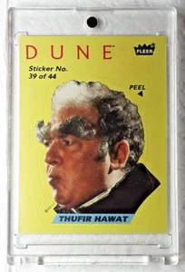 1984 DUNE MOVIE TRADING CARD STICKER 39 THUFIR HAWAT - Picture 1 of 2