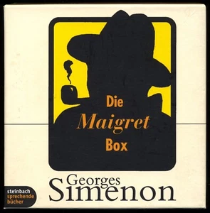 Georges SIMENON★DIE MAIGRET BOX★Hörbuch★8-CD-Case★C. BRÜCKNER/PTOK/BERKEL★NEUWTG - Bild 1 von 5