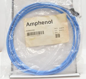 NUEVO Cable de conexión Amphenol P29932-M3 RJ45 a RJ-45 3 metros - Imagen 1 de 2