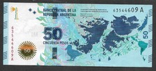 Argentina 50 Pesos Commemorative 2015 UNC