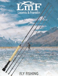 Canna da mosca LMF Loomis & Franklin RADIUS SERIES Stillwater 10' coda 7/8 - Foto 1 di 6