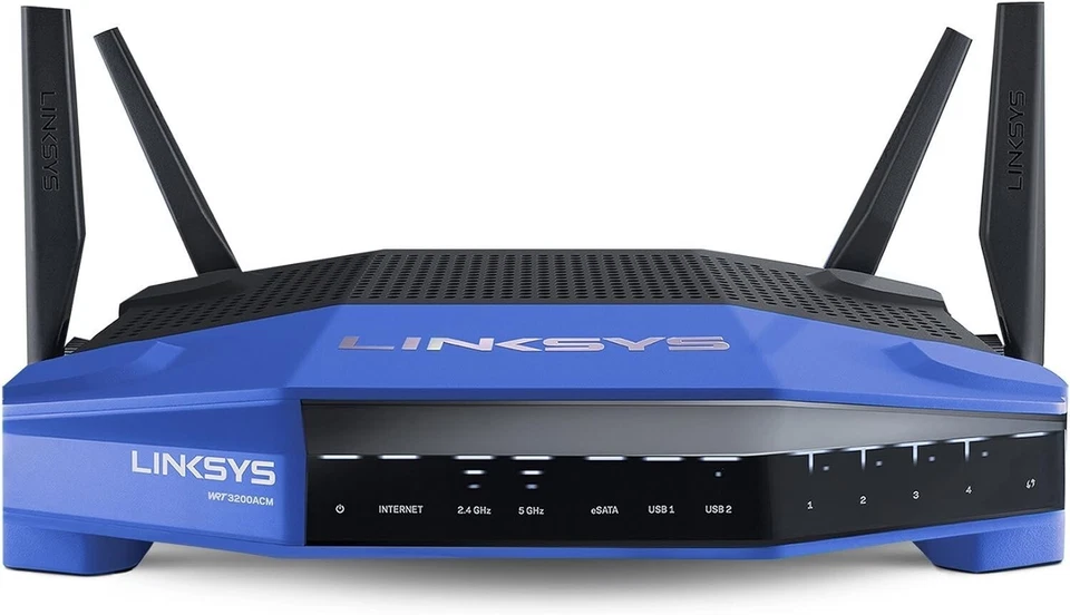 Linksys WRT3200ACM Router Wireless Wi-Fi AC 3200 Gigabit Dual Band - USATO - Immagine 1 di 2