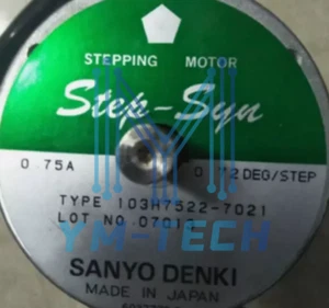 1PC SANYO 103H7522-7021 103H75227021 Servo Motors New Expedited Shipping - Picture 1 of 1