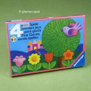 NEU in Folie: Vier 4 erste Spiele - Klassiker ab 3 Jahren - Ravensburger ©1974 - Bild 1 von 4