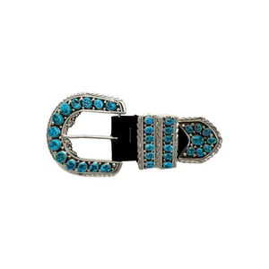 Martin Muskett, Hebilla Ranger, La Bella Durmiente Turquesa, Navajo Hecho a Mano, 3" - Imagen 1 de 3