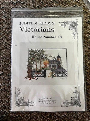 Victorian House Number 14 Counted Cross Stitch by Judith Kirby - Image 1 of 2